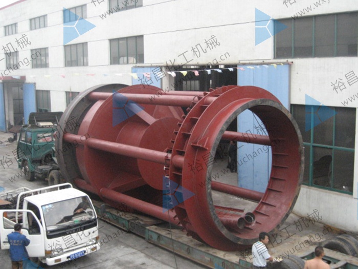 石灰窯設備分段裝車(chē)圖